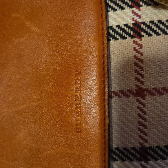Burberry Brown and Cream Plaid Small Satchel - Picture 3 of 11